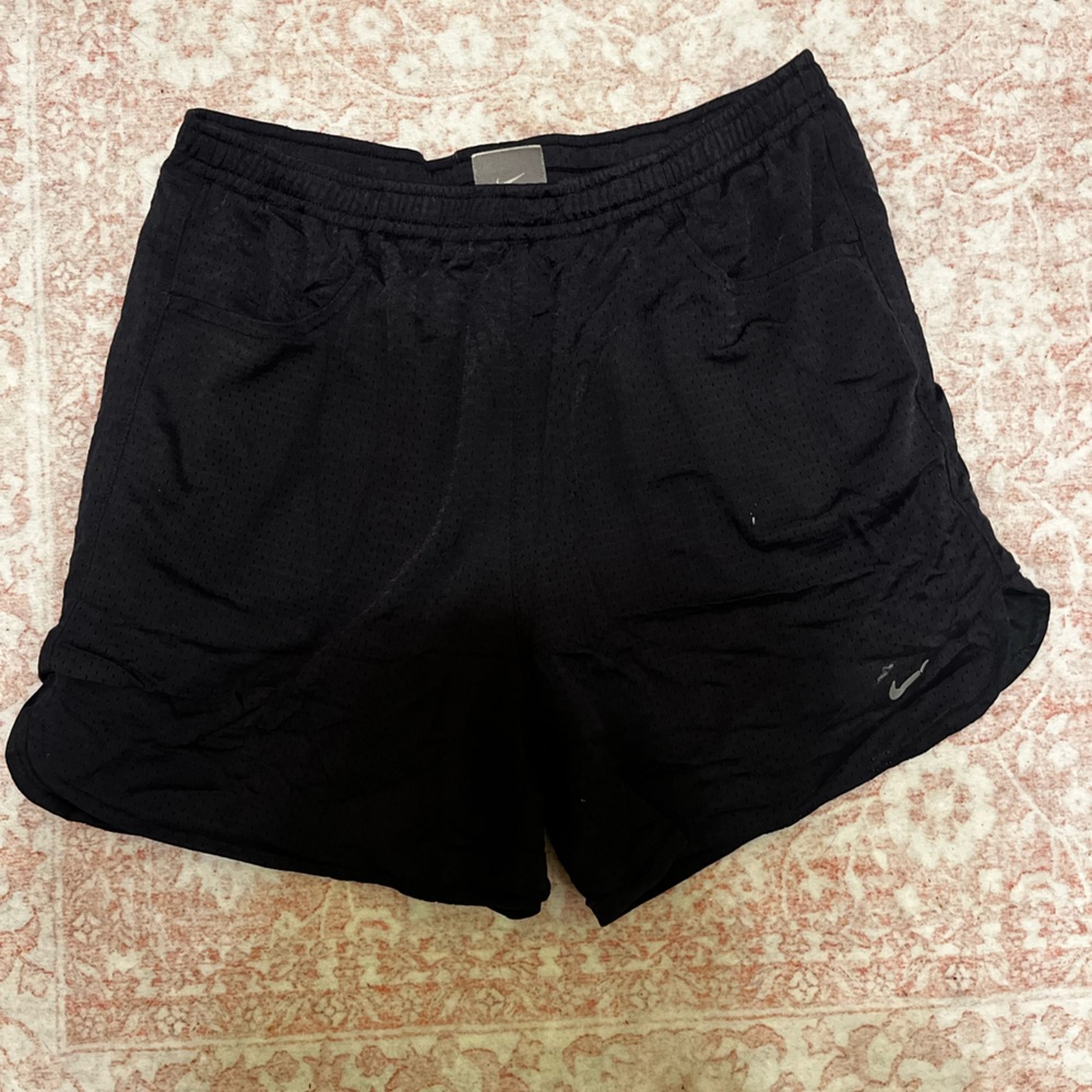 Nike Black Mesh Workout Shorts